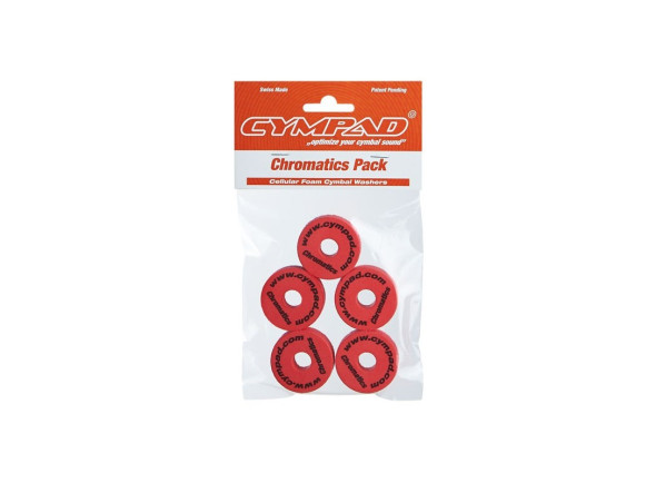 Cympad Optimizer Chromatics set Red Ø 40/15mm(5-pieces) Cympad Optimizer Chromatics set Red Ø 40/15mm(5-pieces)